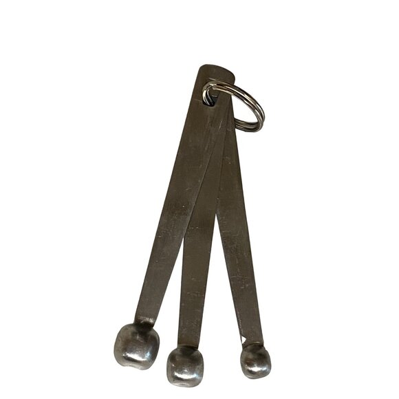 Measuring Spoons Smidgen Dash Pinch Used Stainless Steel - Picture 8 of 8